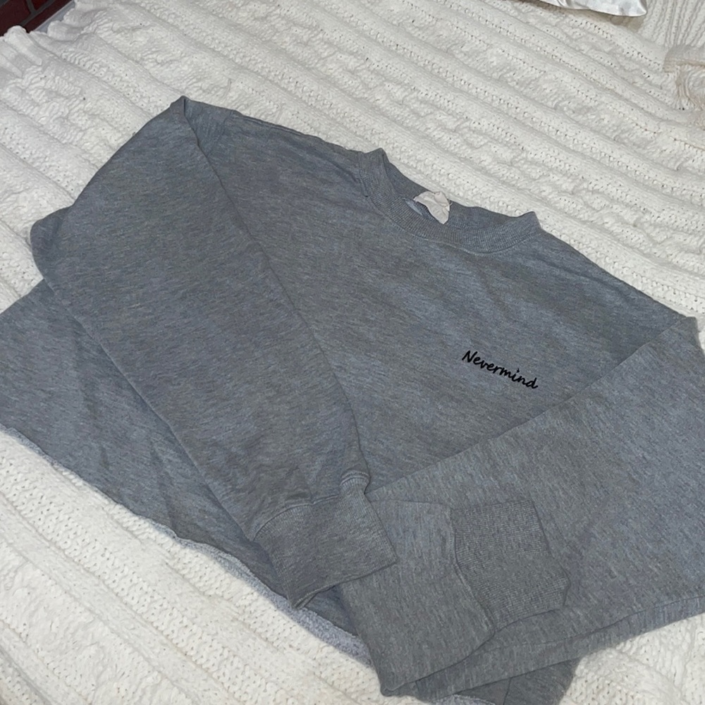 PACSUN crop sweatshirt